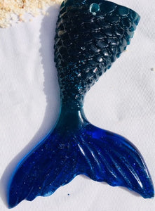 Large Mermaid Tail Key chain